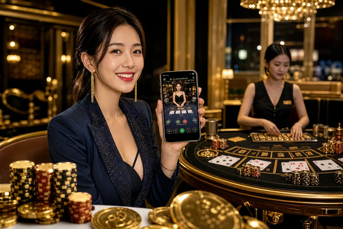 kiss891 Casino meja baccarat dealer langsung